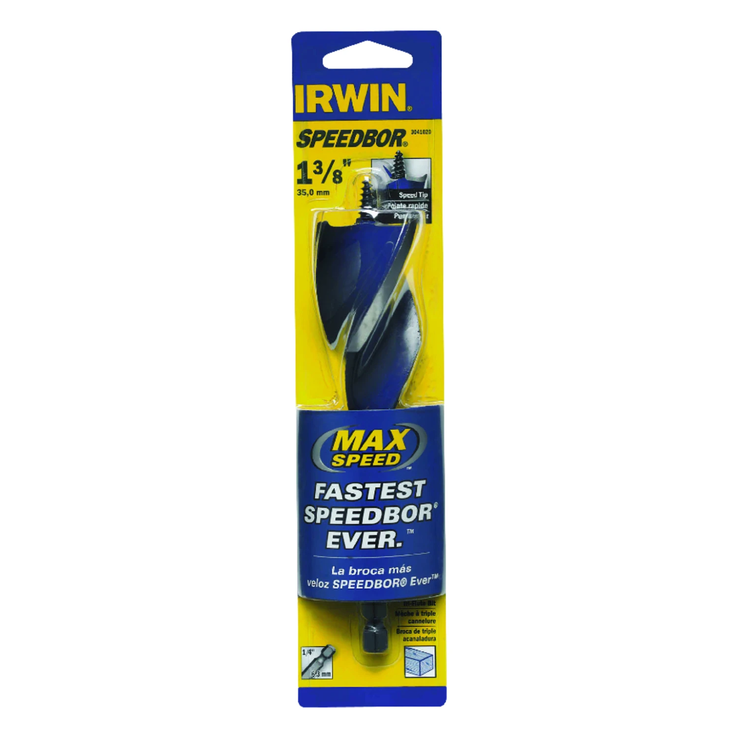 Speedbor Max Drill Bit, 1-3/8 x 6 In.
