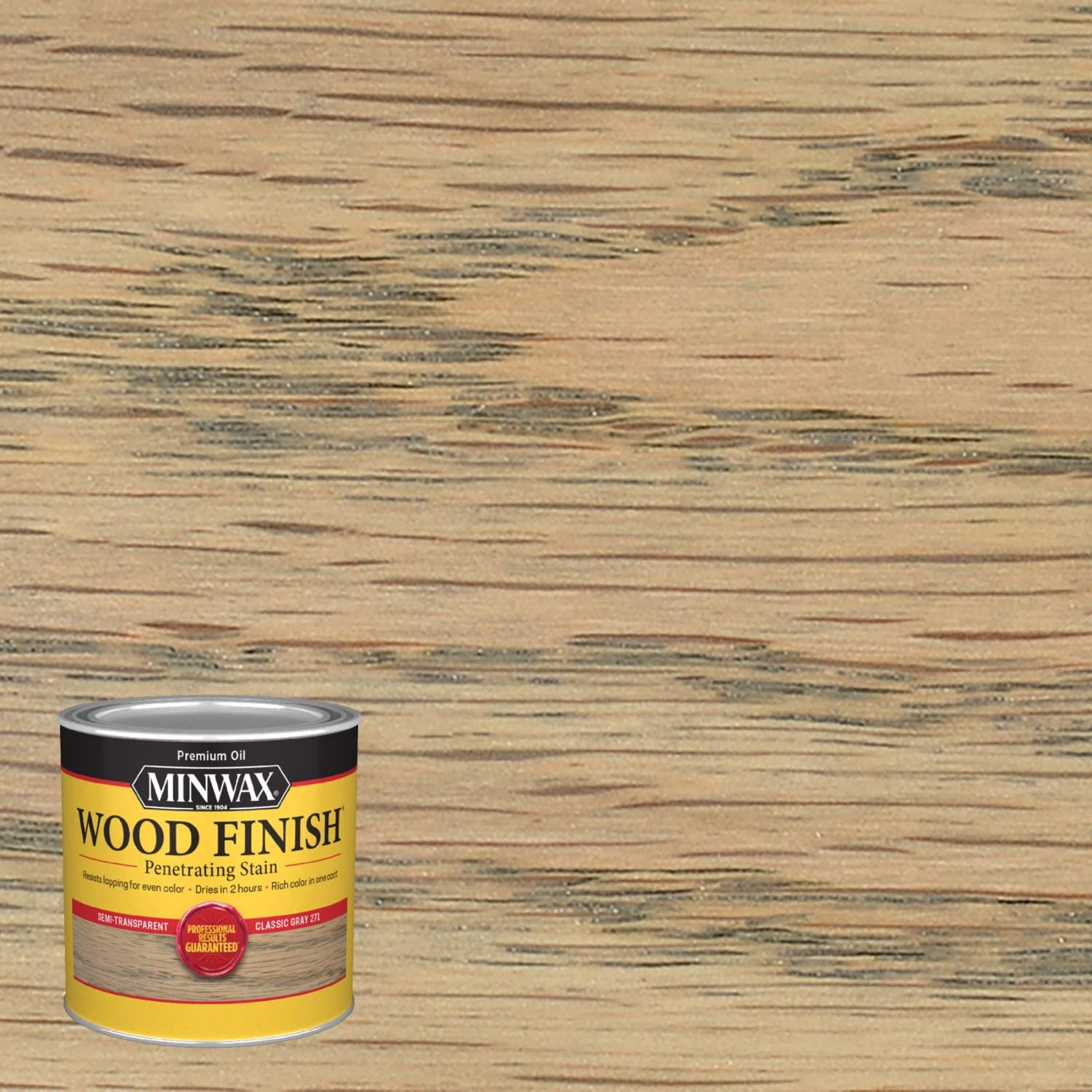 Wood Finish, Classic Gray, 1/2 Pt.