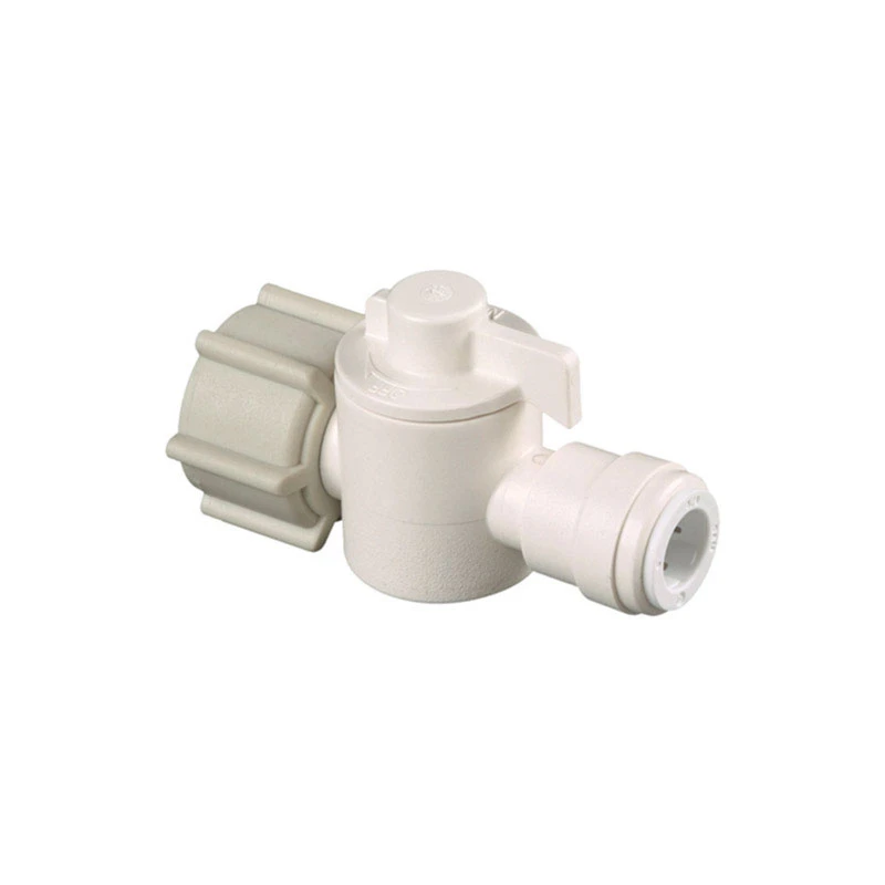 Straight Stop Quick Connect Valve, 1/2 x 3/8 In.