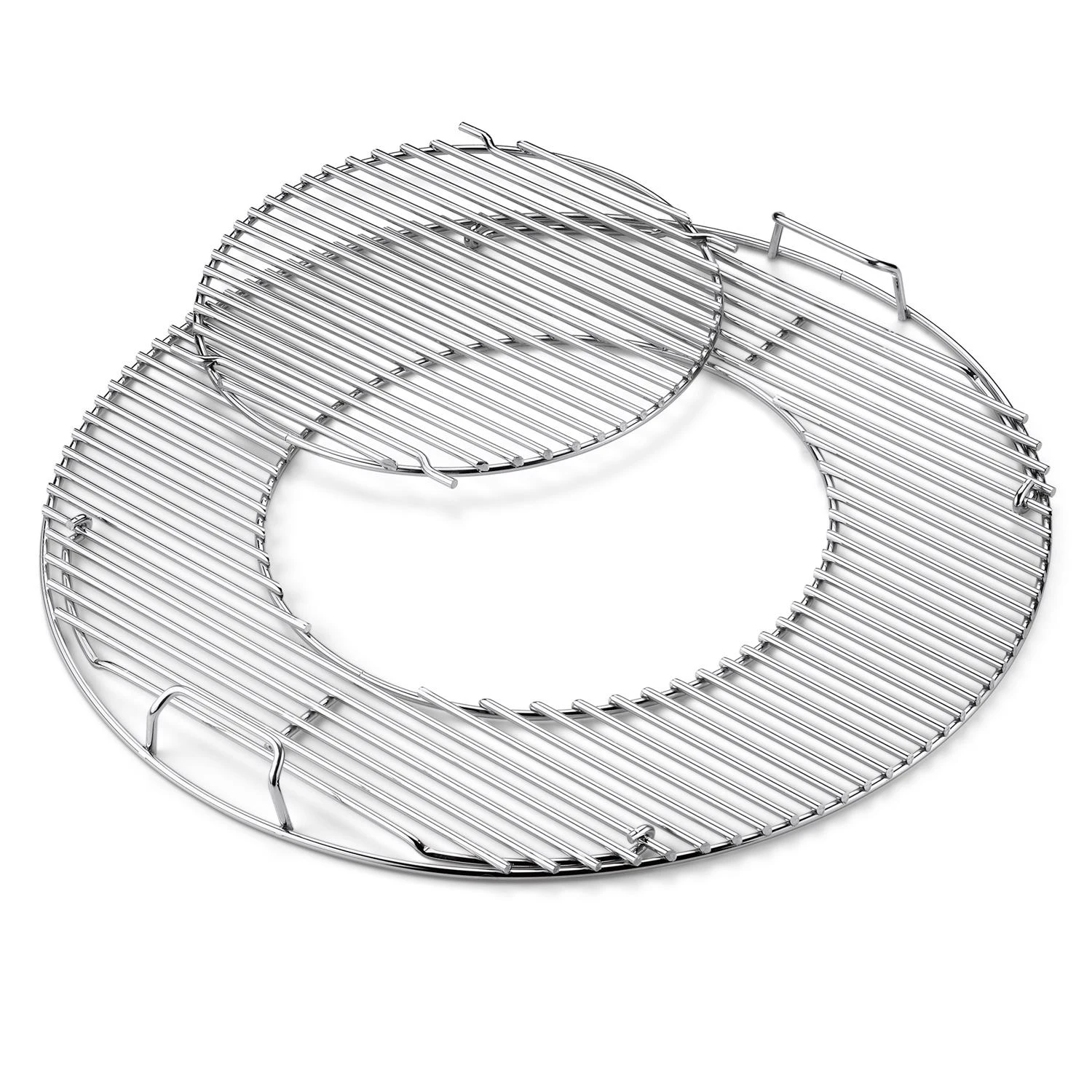 Gourmet Barbeque System Grate Set For 22 In. Weber Charcoal Grills