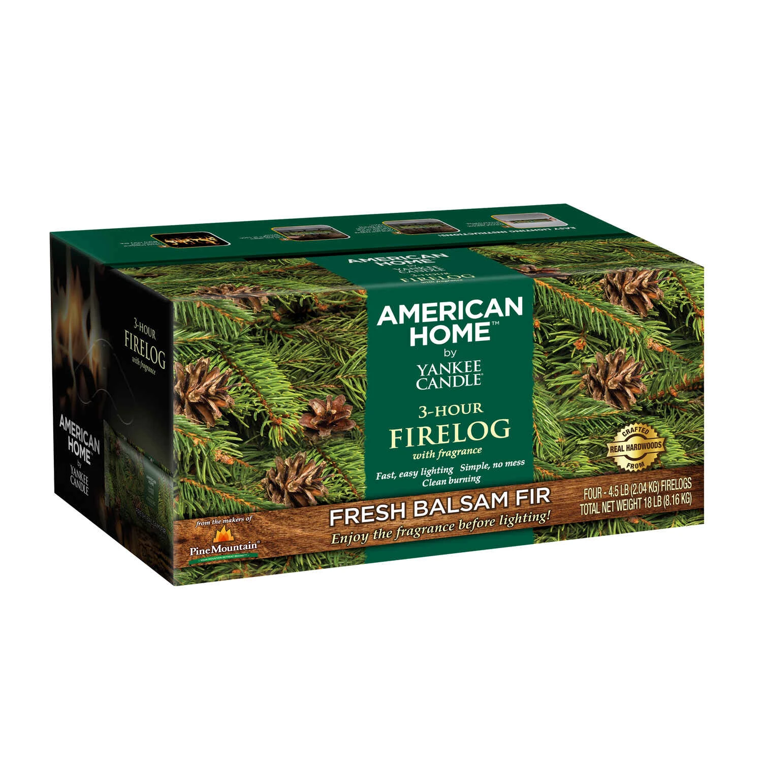 2-Hour Traditional Fire Logs, 6-Pk.