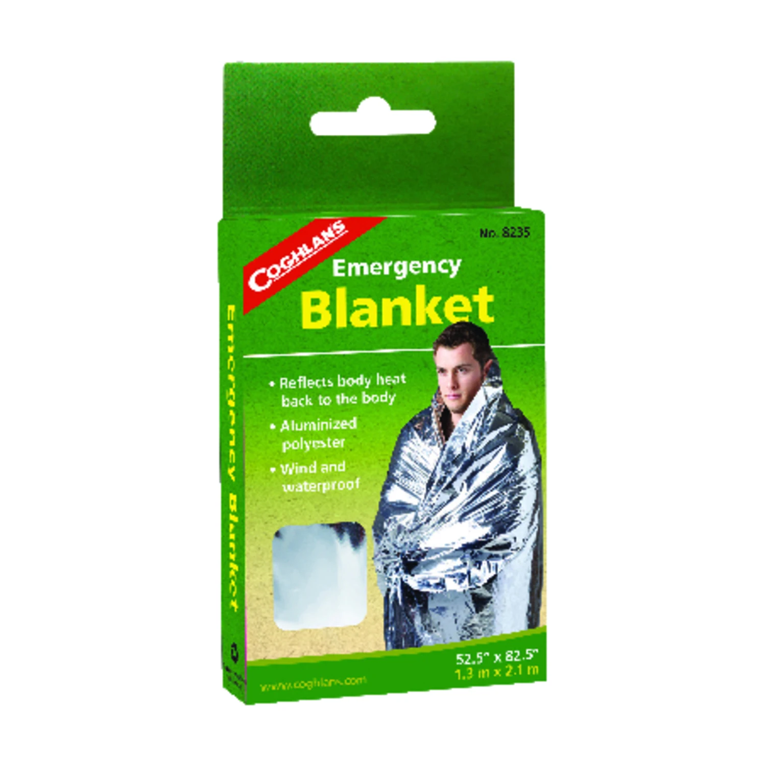 Campers Emergency Blanket, 84 x 52 In.