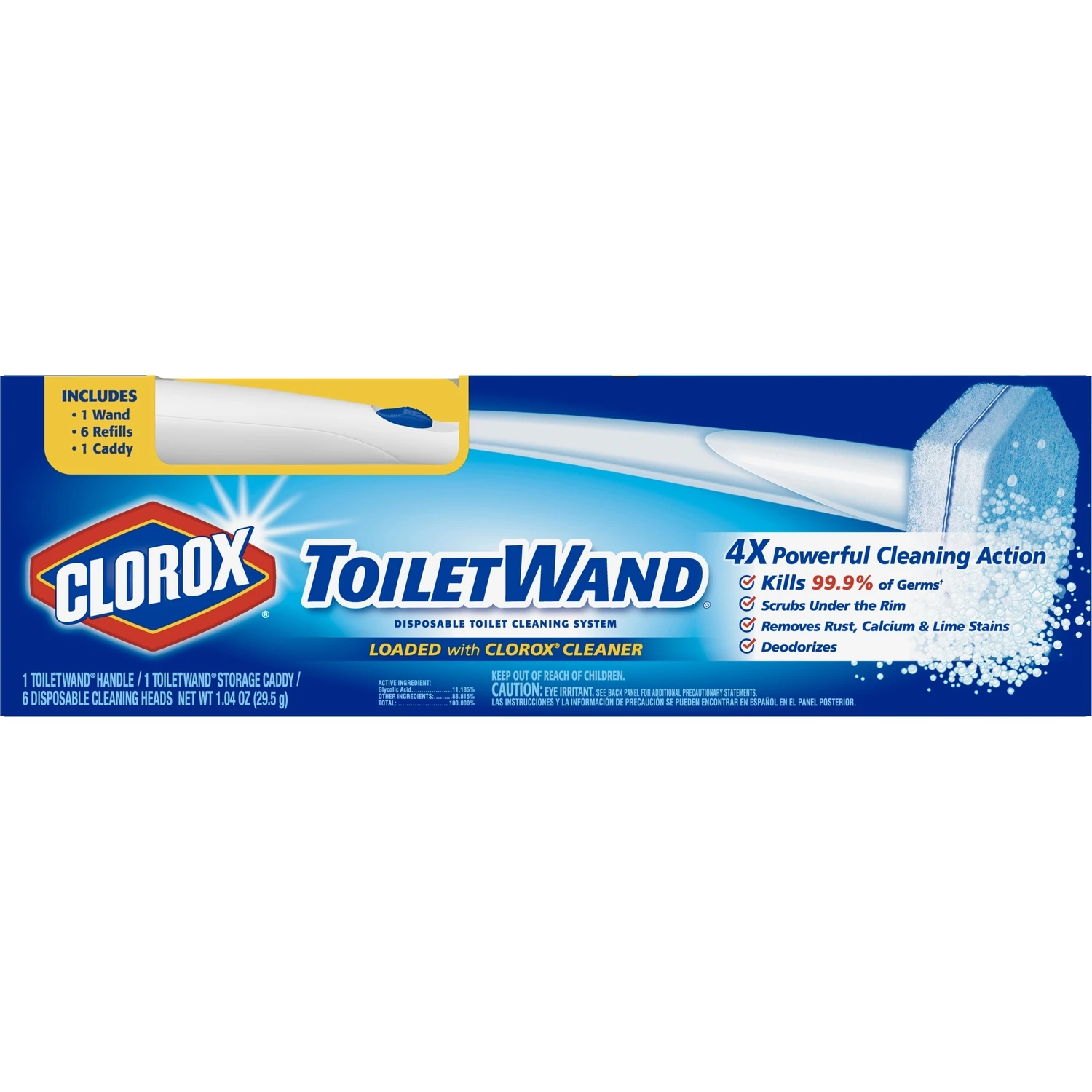 Toilet Wand Starter Kit With Caddy