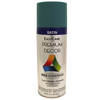 Premium Decor Spray Paint, Wild Rapids, Satin, 12 oz.