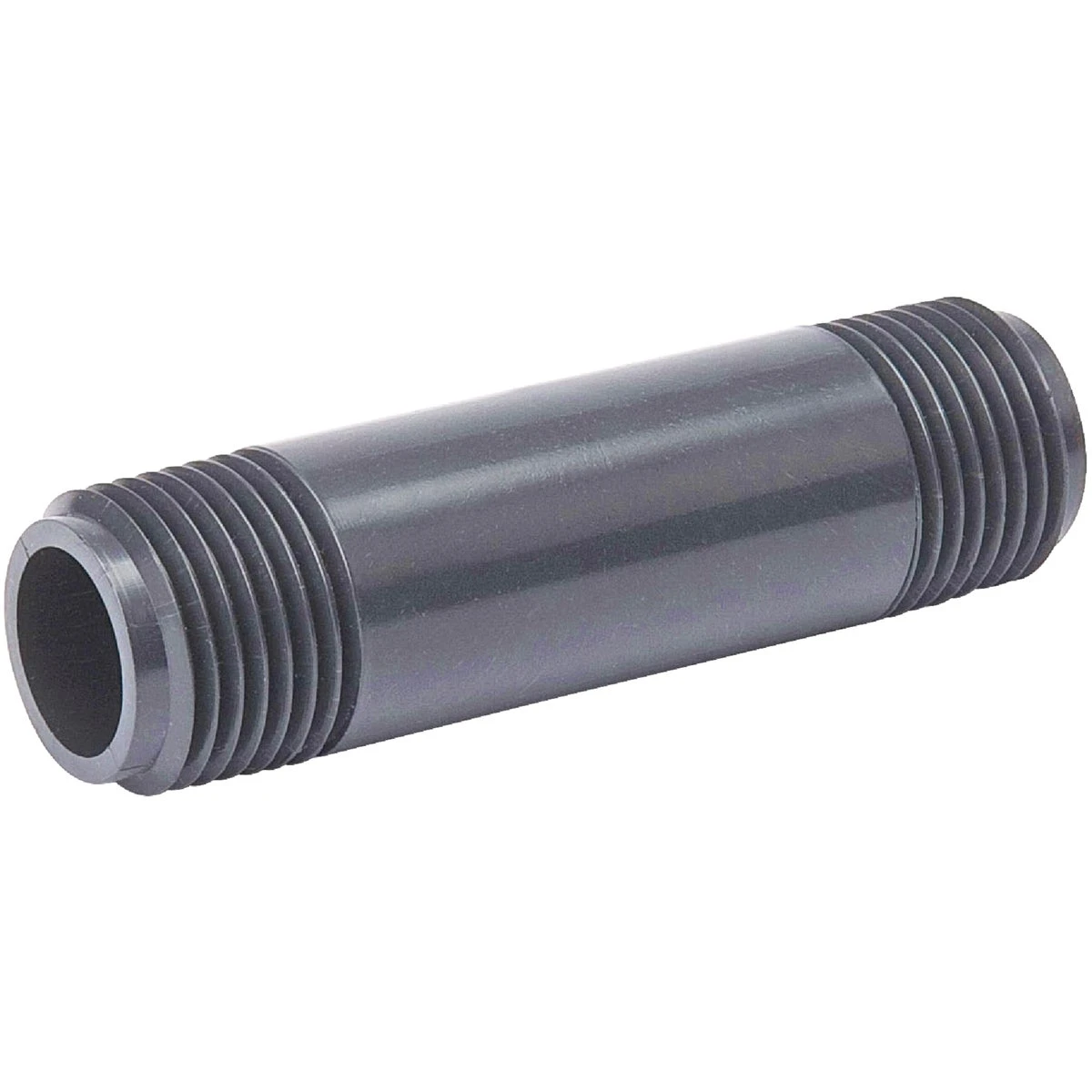 Schedule 80 PVC Pipe Nipple, 2 x 6 In.