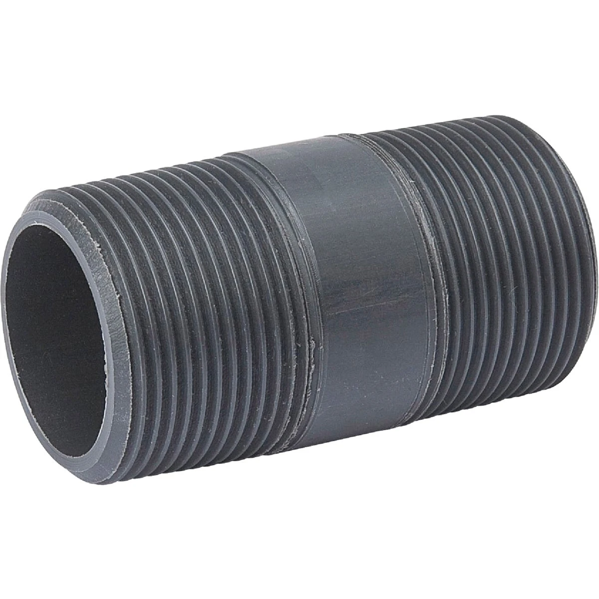 Schedule 80 PVC Pipe Nipple, 2 In. x Close