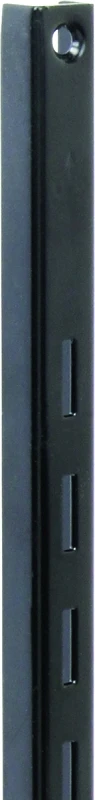 Series 180 Shelf Standard, Ebony Black Steel, 6-Ft.
