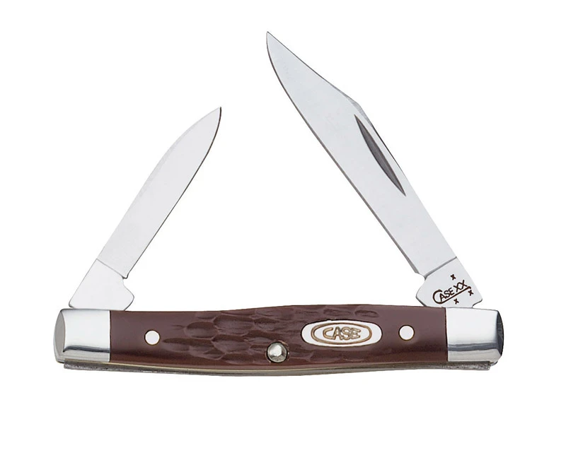 Small Pen Pocket Knife, Stainless Steel/Brown, 2-5/8-In. Length Closed