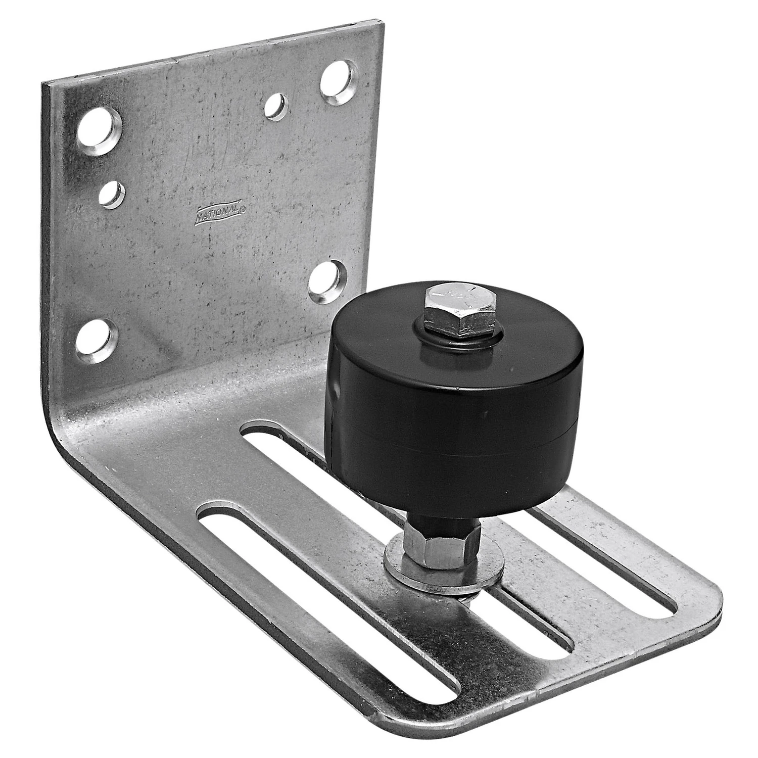 Sliding Barn Door Stay Roller, Side-Mount, Heavy-Duty Galvanized