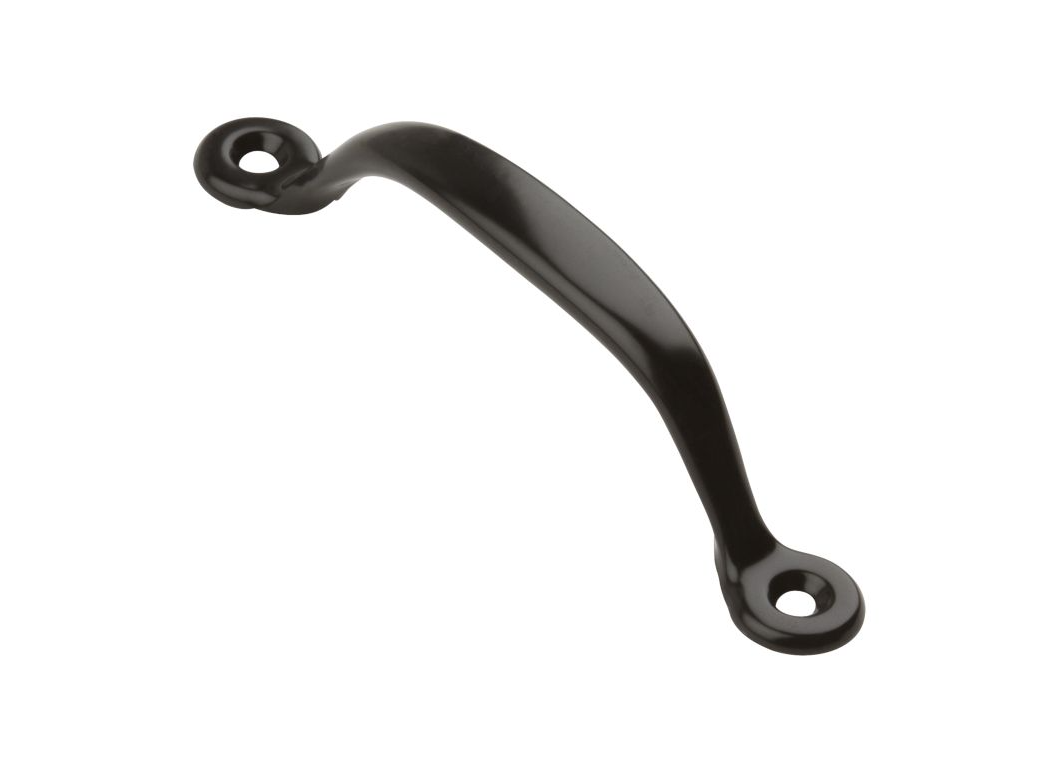 Cabinet Pull, Black, 4-3/4 In.