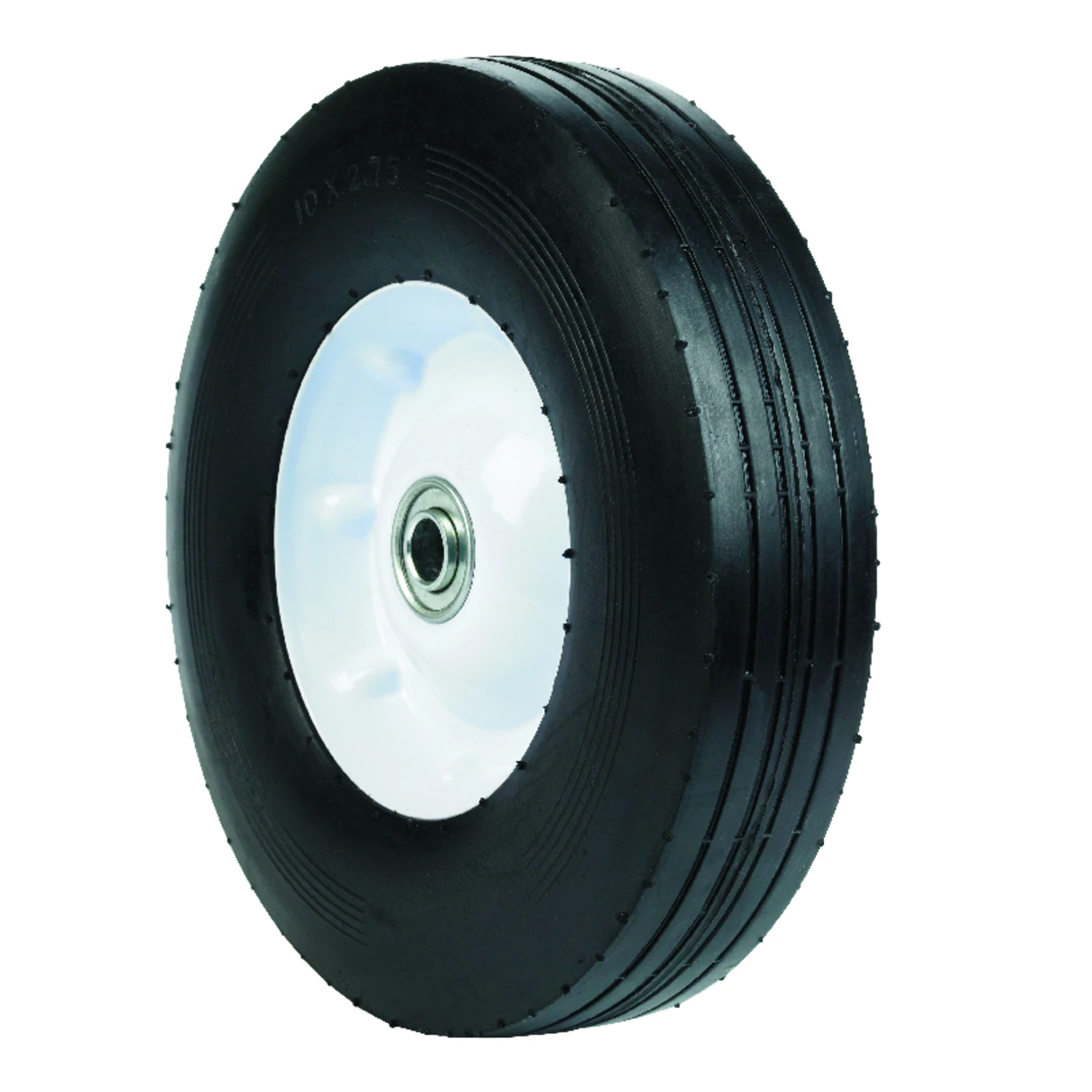 Lawn Mower Wheel, Steel, Universal Replacement, 10 In.