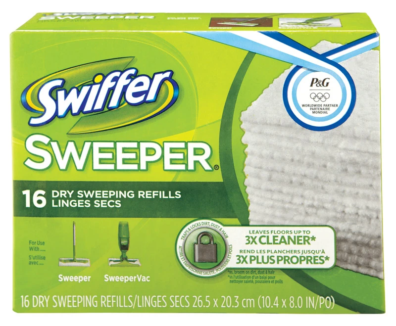 Disposable Dry Cloth Refills, 16-Ct.