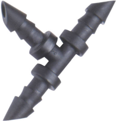 Barbed Tee, 1/4-In., 25-Pack