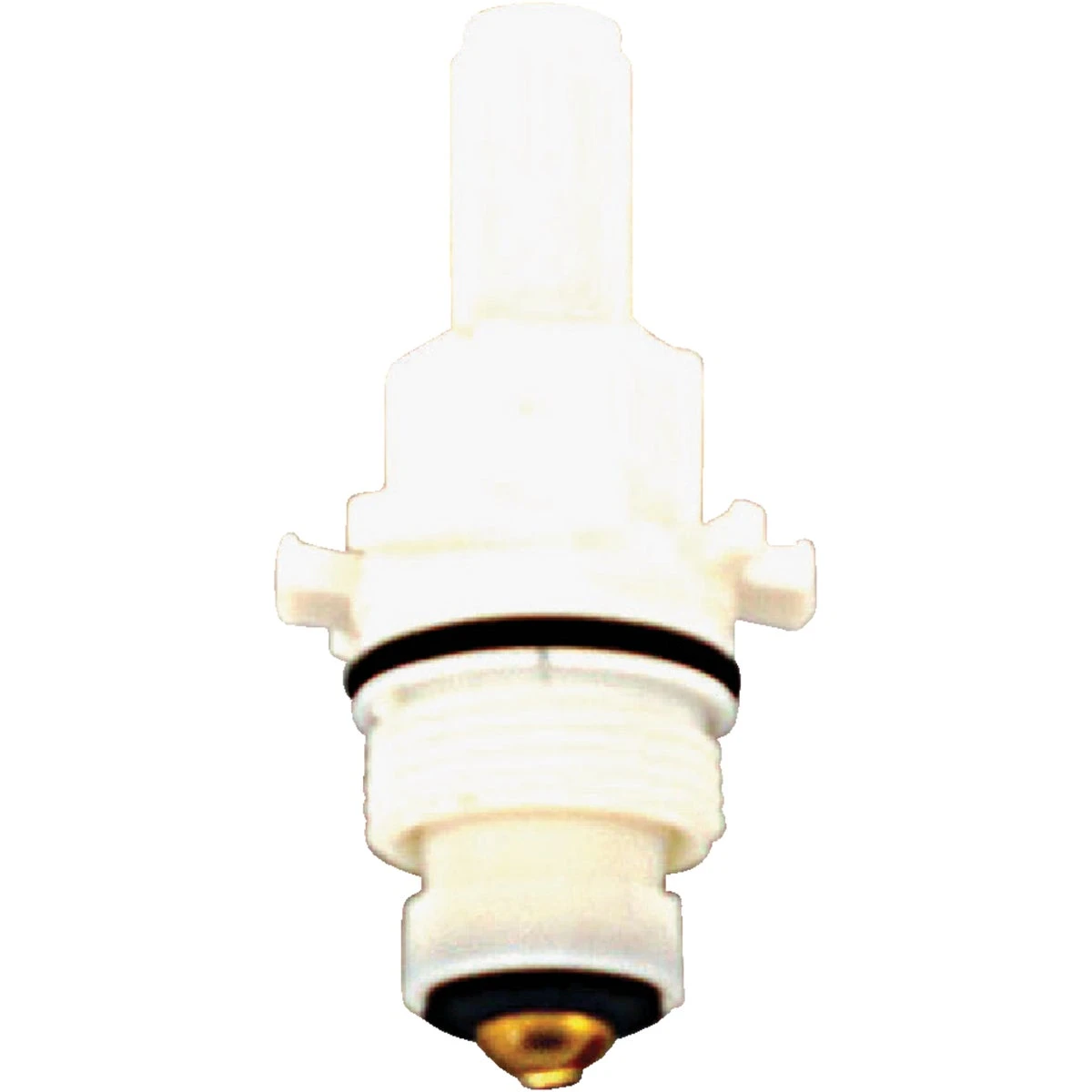 RV Faucet Stem & Bonnet, White Plastic