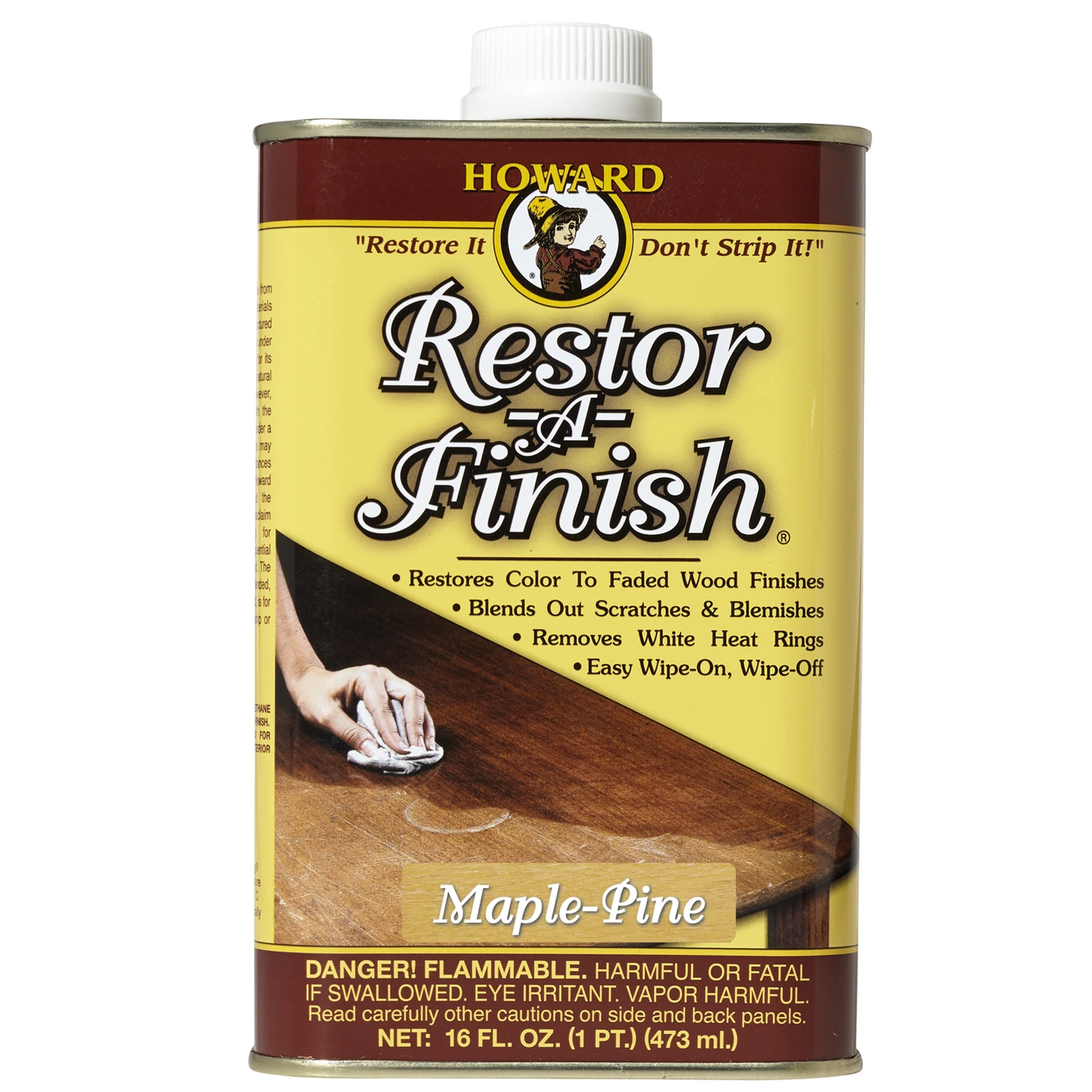 Restor-A-Finish Wood Finish, Maple-Pine, 16 oz.
