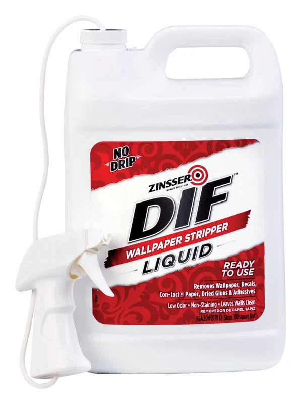 DIF Fast-Acting Liquid Wallpaper Stripper, Gallon