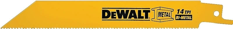 2-Pk., 6-In. 14-TPI Bi-Metal Reciprocating Saw Blade