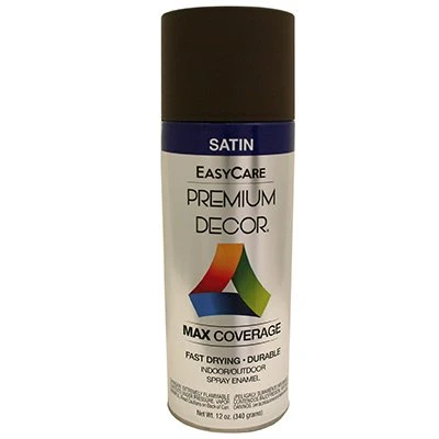 Premium Decor Spray Paint, Cabin Fever Satin, 12 oz.