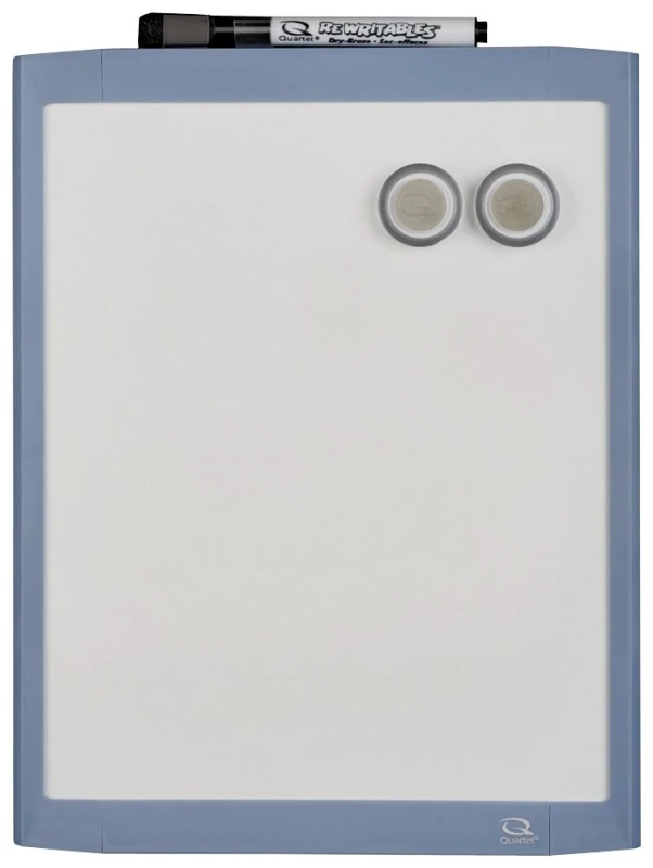 Magnetic Dry Erase Board, White, 8.5 x 11 In.