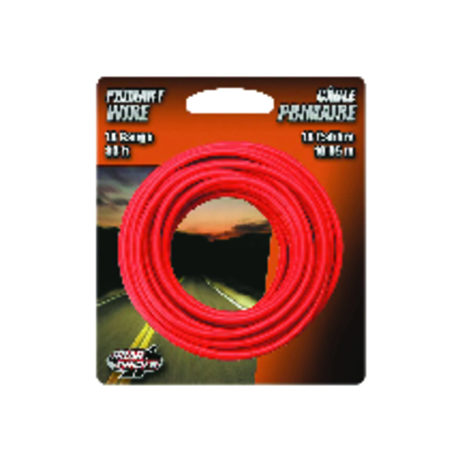 Primary Wire, Red, 18-Ga., 33 Ft.