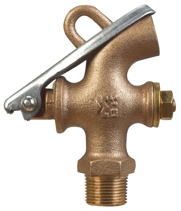 Drum & Barrel Faucet, Quarter-Turn, Bronze, 3/4-In.
