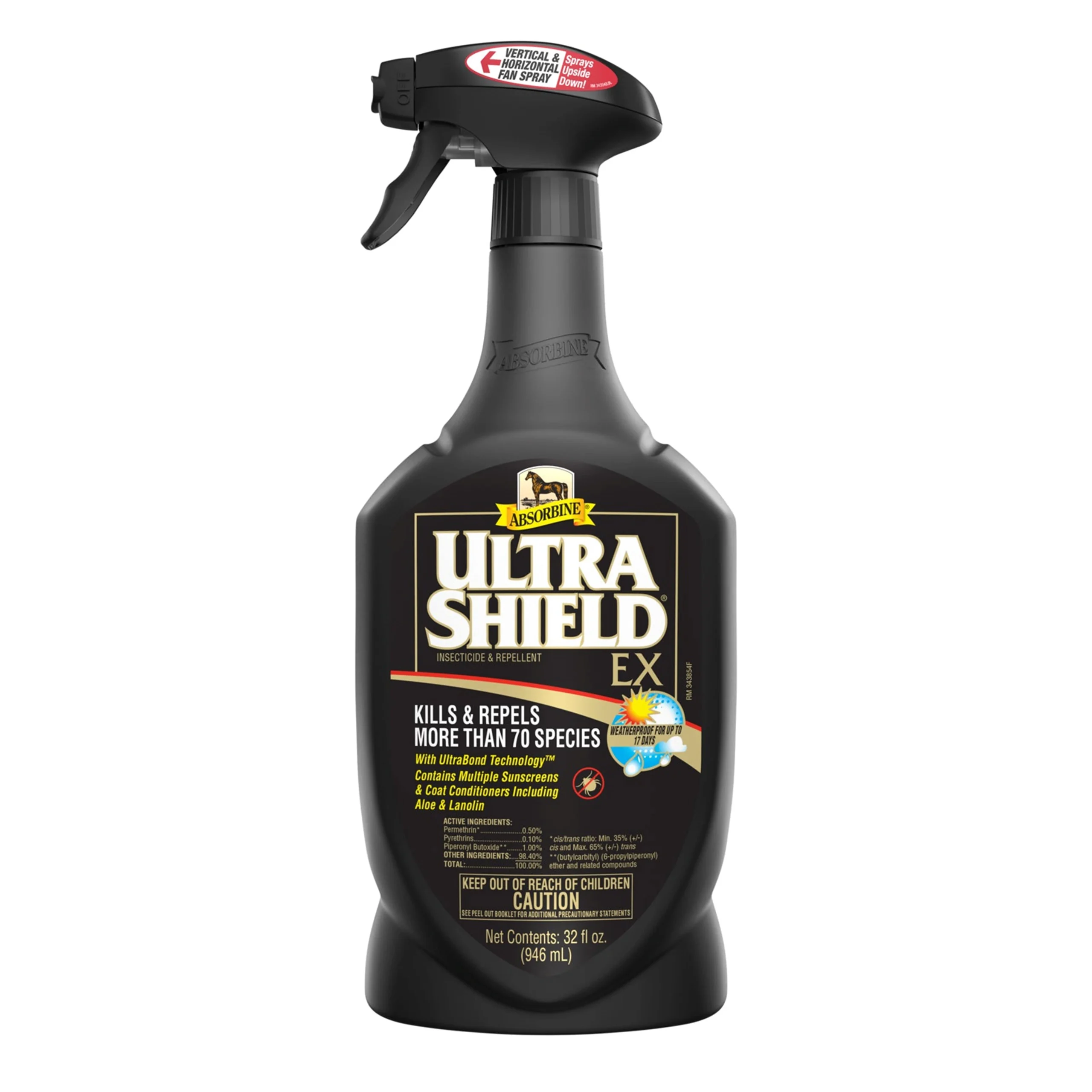 UltraShield EX Insecticide & Repellent, For Farm Animals, 32-oz.