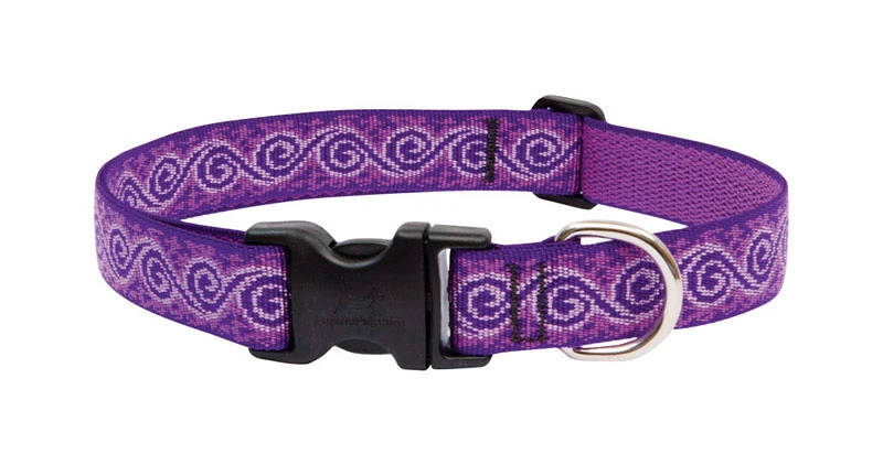 Dog Collar, Adjustable, Jelly Roll, 1 x 12 to 20 In.