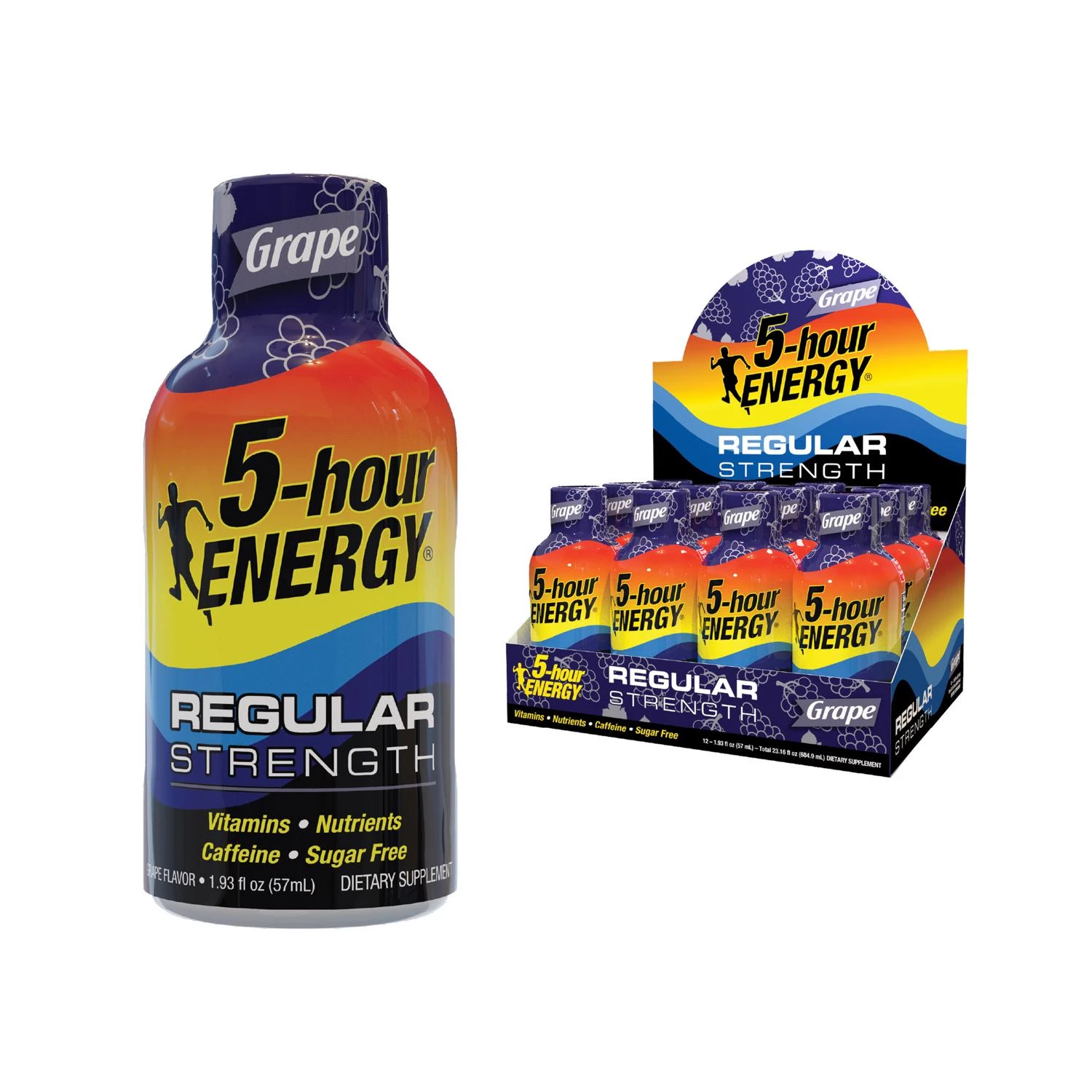Regular Strength Shot, Grape, 1.93 oz.