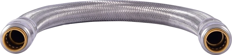 Coupling Hose, Flexible, 1/2 x 1/2 In., 18 In.