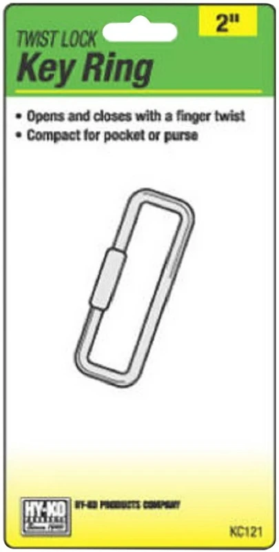 Twist Lock Key Ring