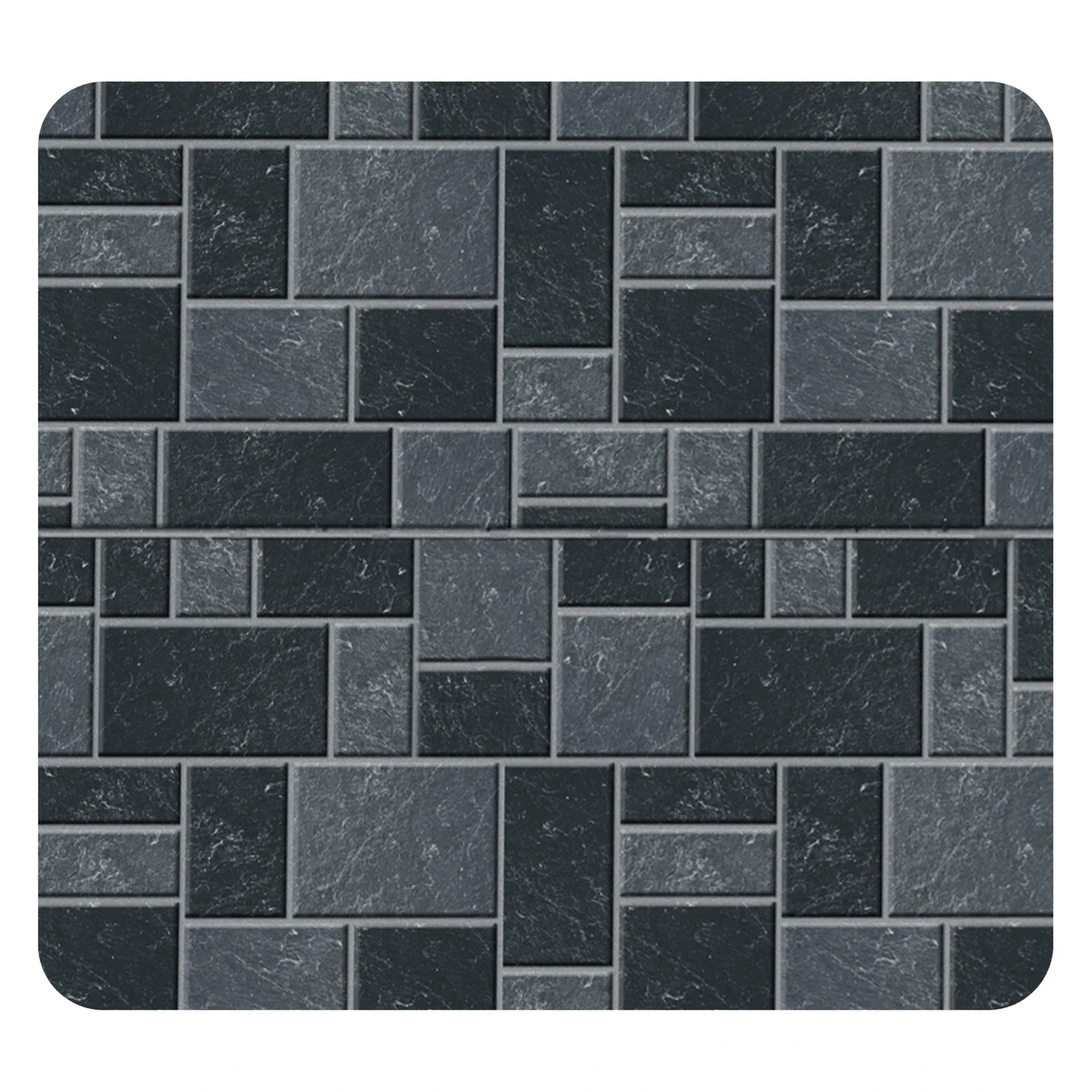 Thermal Stove/Wall Board, Floor Protector, Slate, 32 x 42 In.