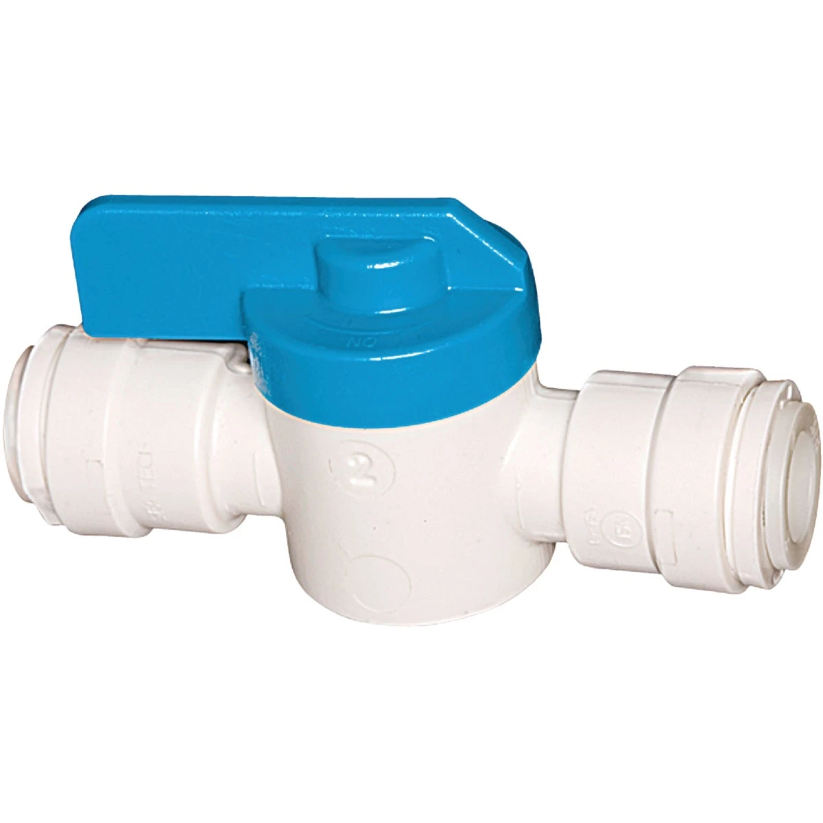 Straight Stop Quick Connect Valve, 1/4 x 1/4 In.