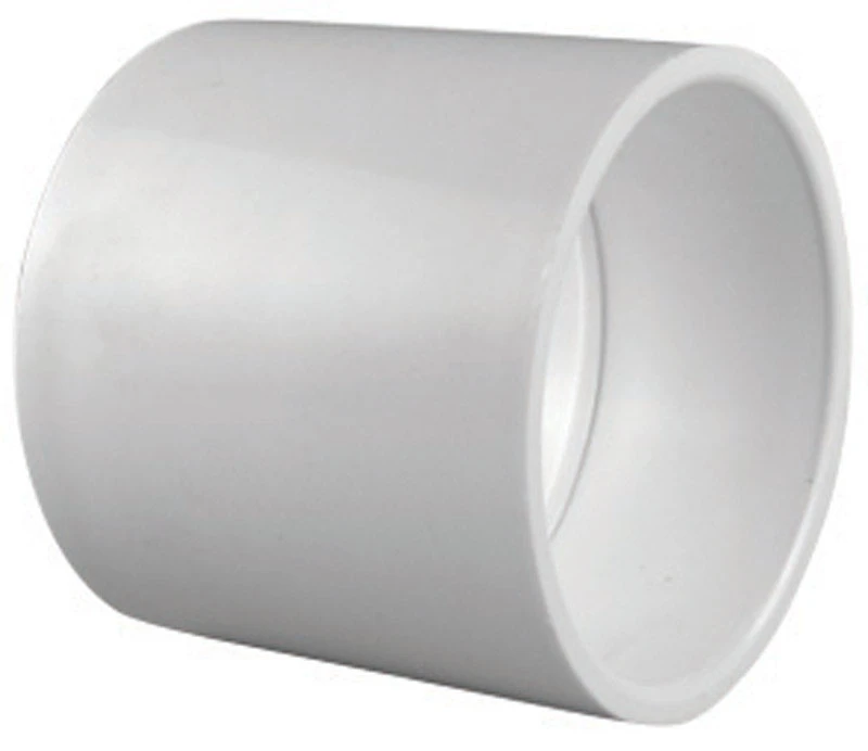 Schedule 40 PVC Coupling, 2-1/2 In., Slip x Slip