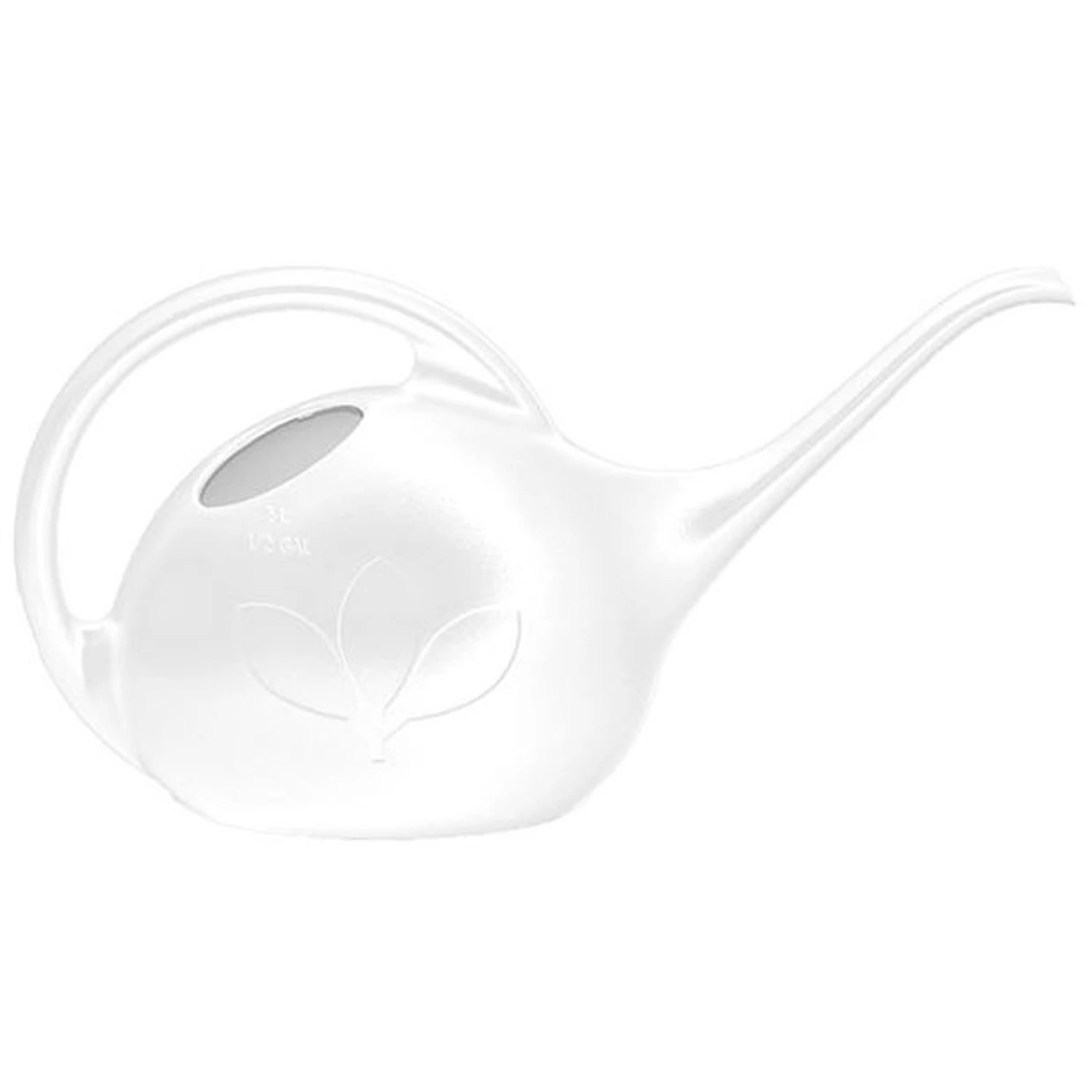 Indoor Watering Can, Pearlescent White, 1/2-Gallon