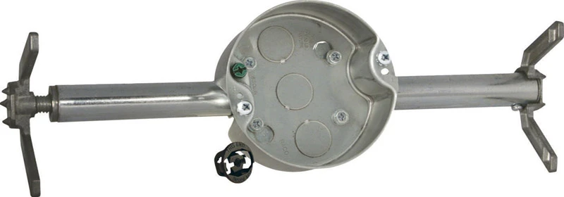 Ceiling Fan Brace & Fixture Box, 1-1/2 In. Deep