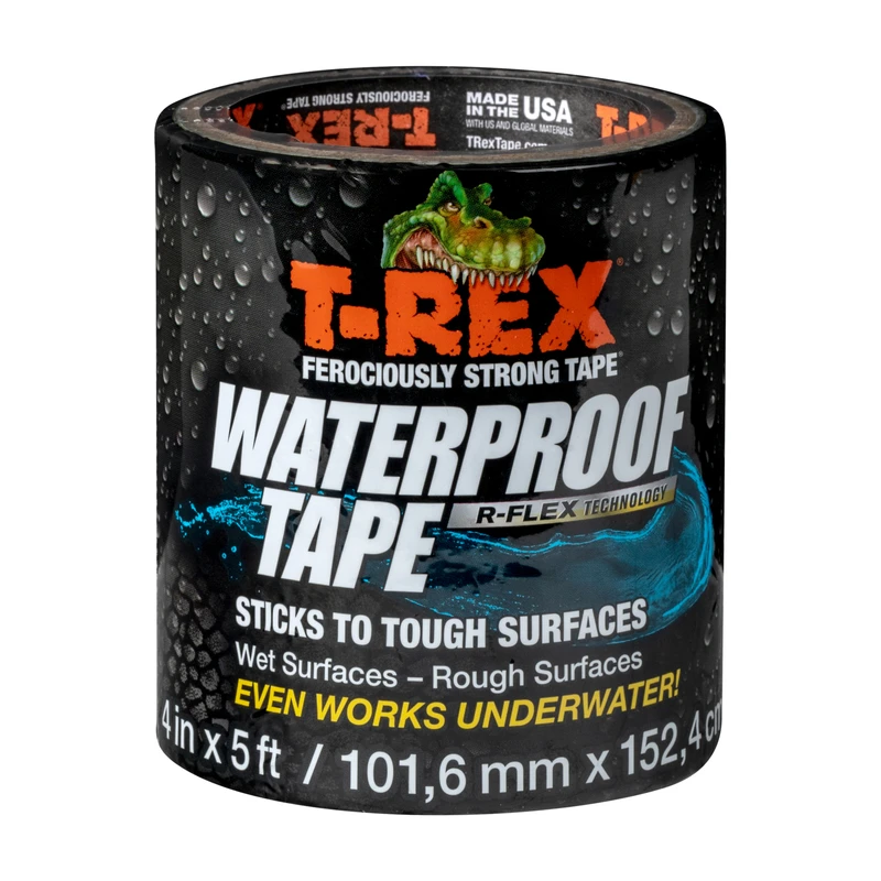 Ferociously Strong Waterproof Tape, 4 In. x 5 Ft.