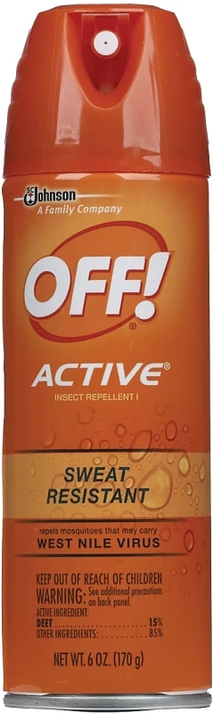 6-oz. Aerosol Active Insect Repellent