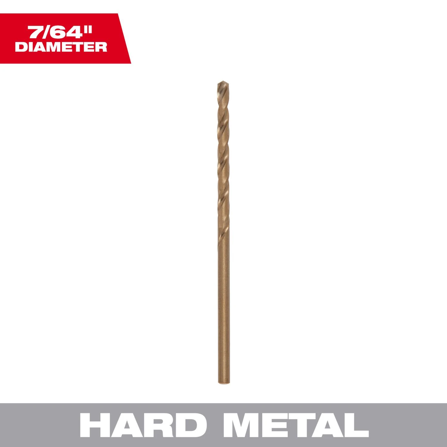 Thunderbolt Cobalt Drill Bit, 7/64 In.