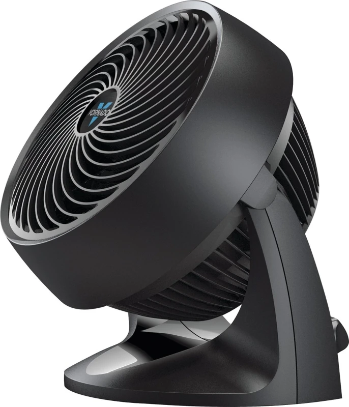 Vortex Air Circulator Fan, Compact, Black, 9 In.