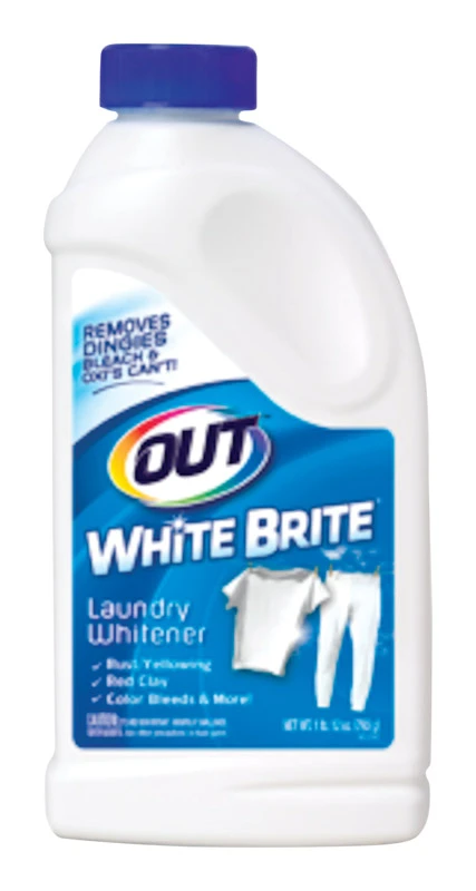 White Brite Laundry Whitener, Stain Remover, Detergent Booster, 12 oz.