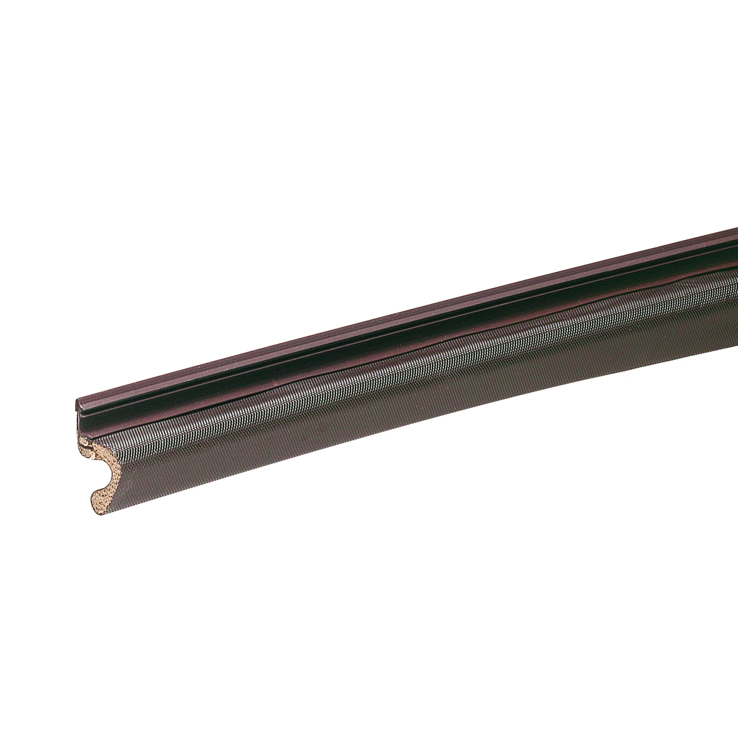 Brown Door Seal for Kerfed Millwork Doors, 1 In. x 7 Ft.