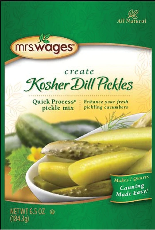 Canning Seasoning Mix, Kosher Dill Pickle, Quick-Process, 6.5-oz.