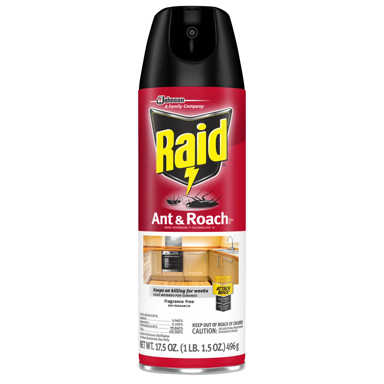 Ant & Roach Killer, 17.5 oz. Aerosol