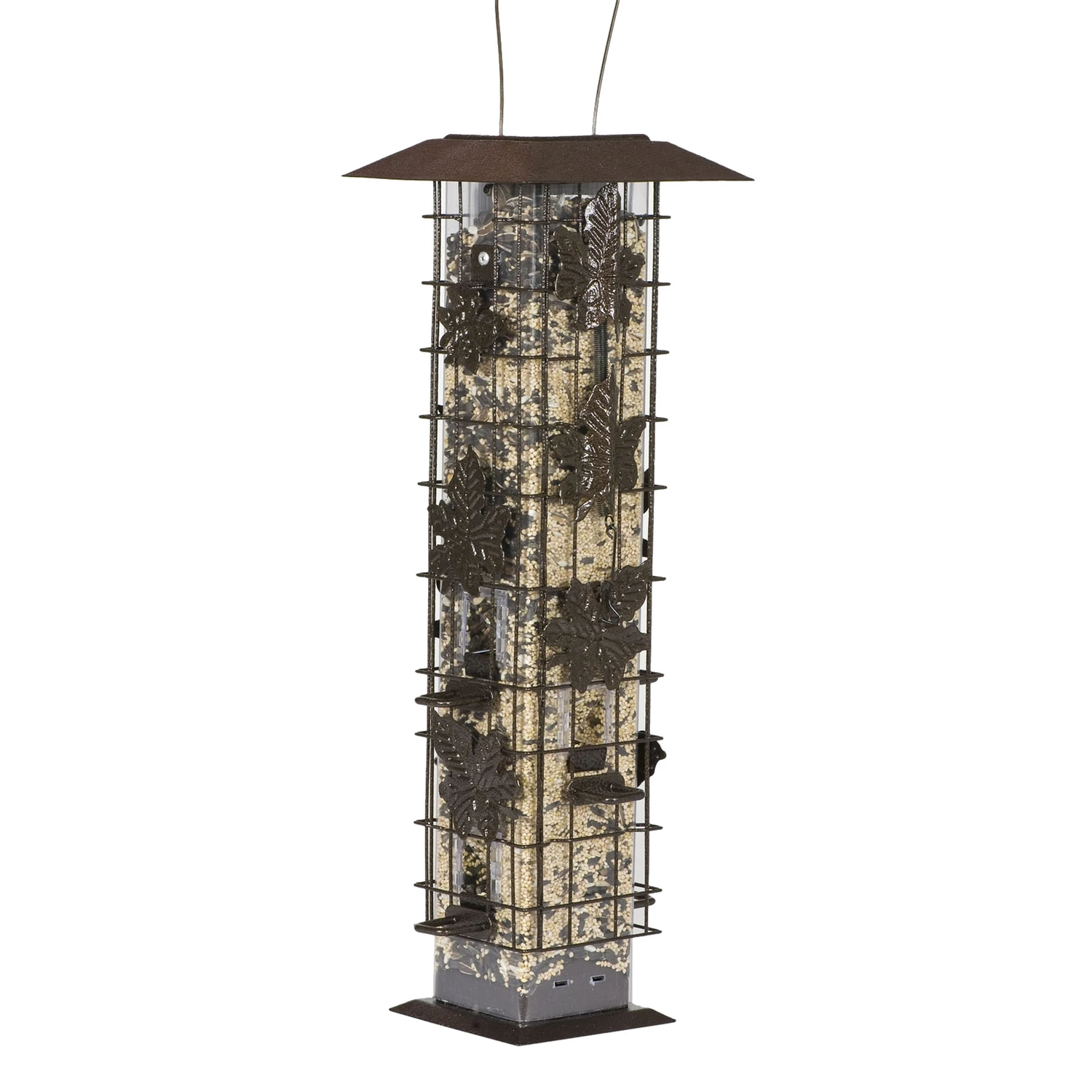 Squirrel-Be-Gone Wild Bird Feeder, 6 Ports, Holds 2 Lbs.