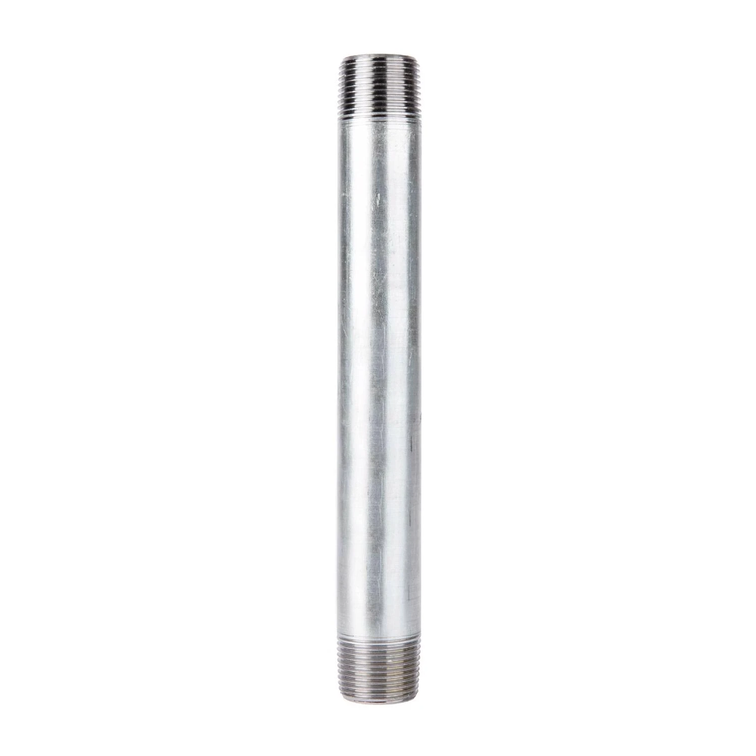 2 x 10 In. Galvanized Pipe Nipple