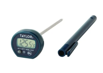 Digital Food Thermometer, Instant-Read, 4-In.