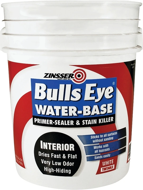 Bulls Eye Water-Base Primer Sealer, 5-Gallons