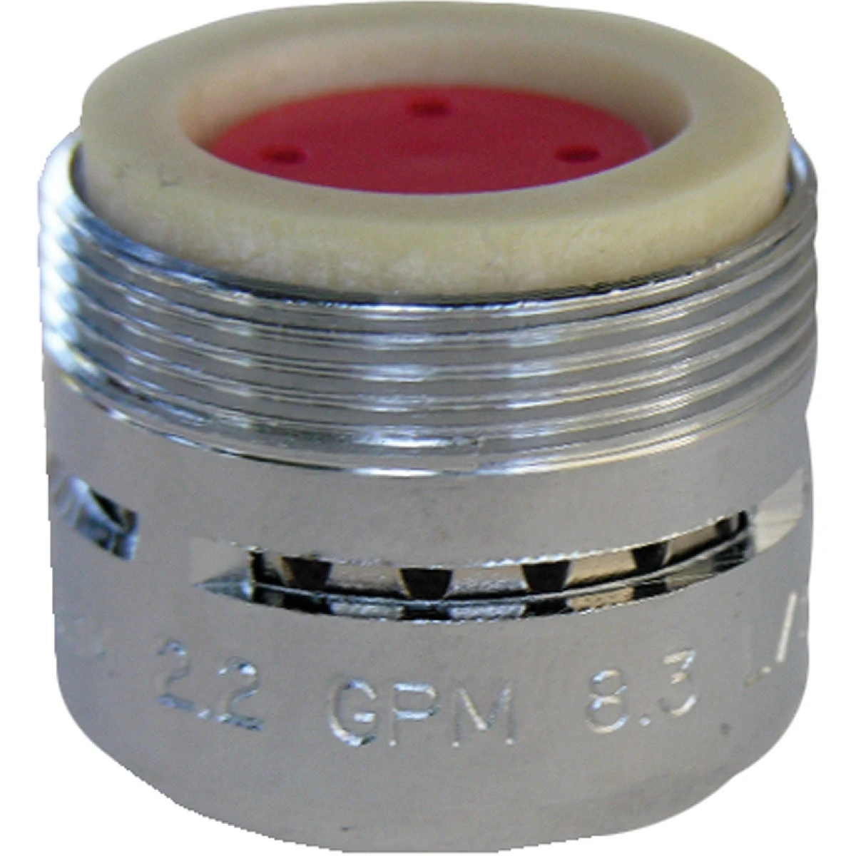 Dual-Thread Deluxe Aerator, Chrome, 15/16 In. x 27 & 55/64 In. x 27
