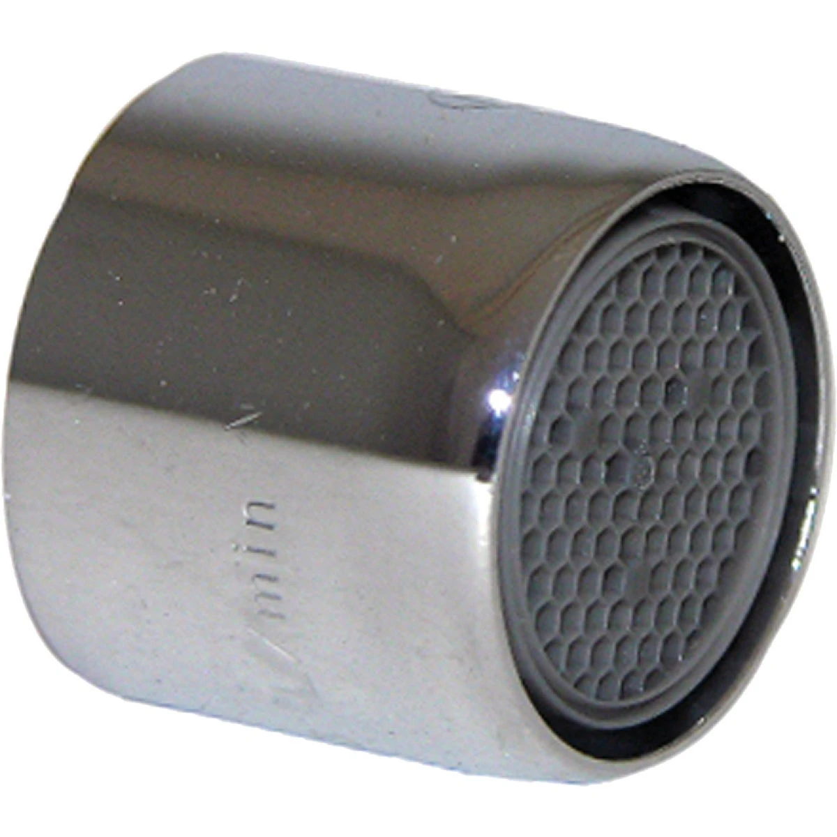 Brass Aerator, Slotless, Chrome-Plated, 3/4 In. x 27 Female Thread