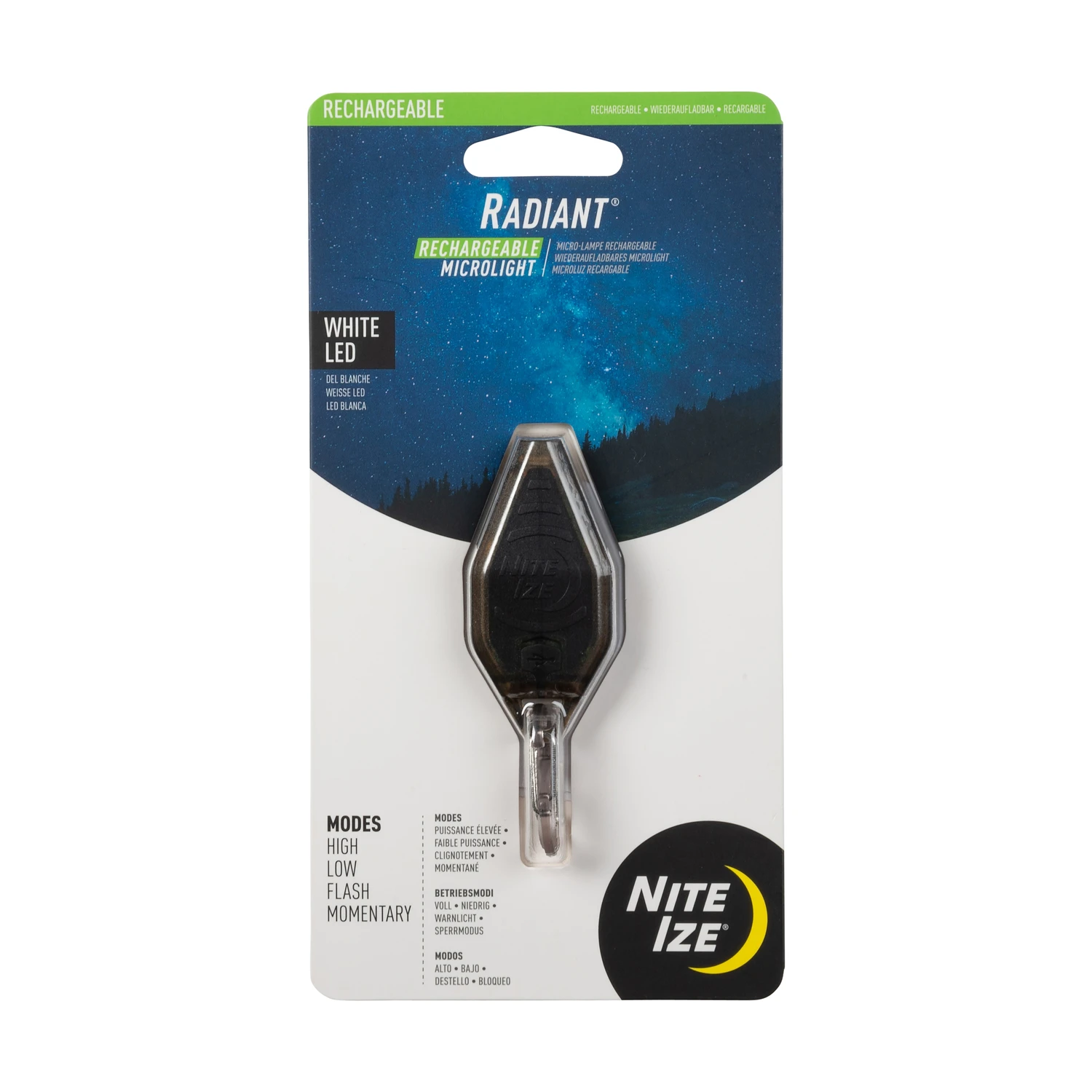 LED Micro Flashlight, Clear